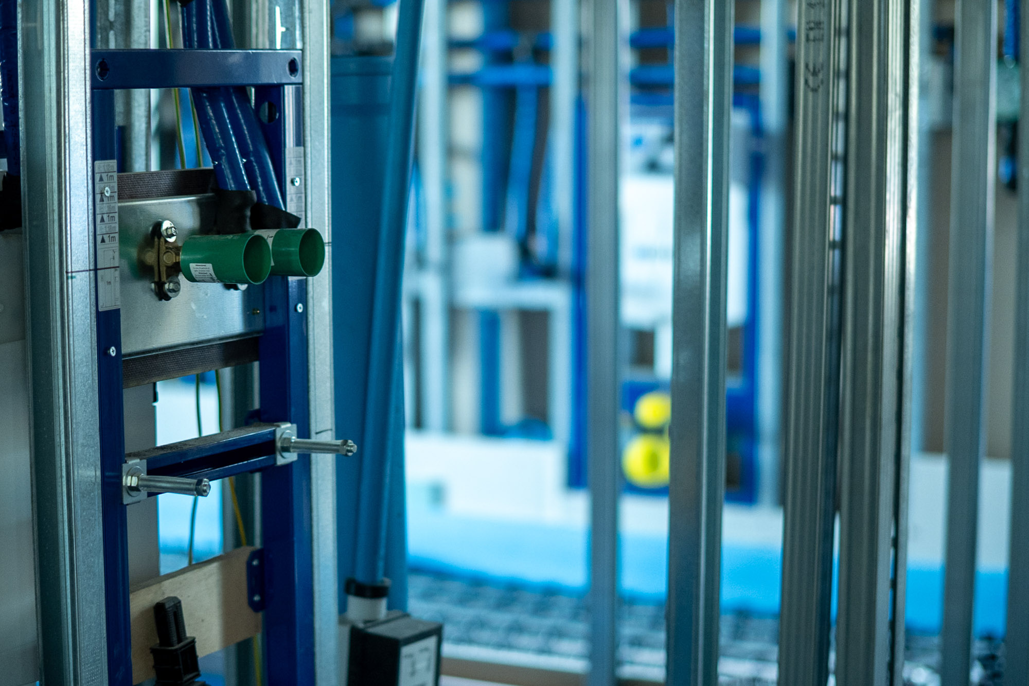Industrijske kanalizacijske inštalacije in odtočni sistemi v objektu