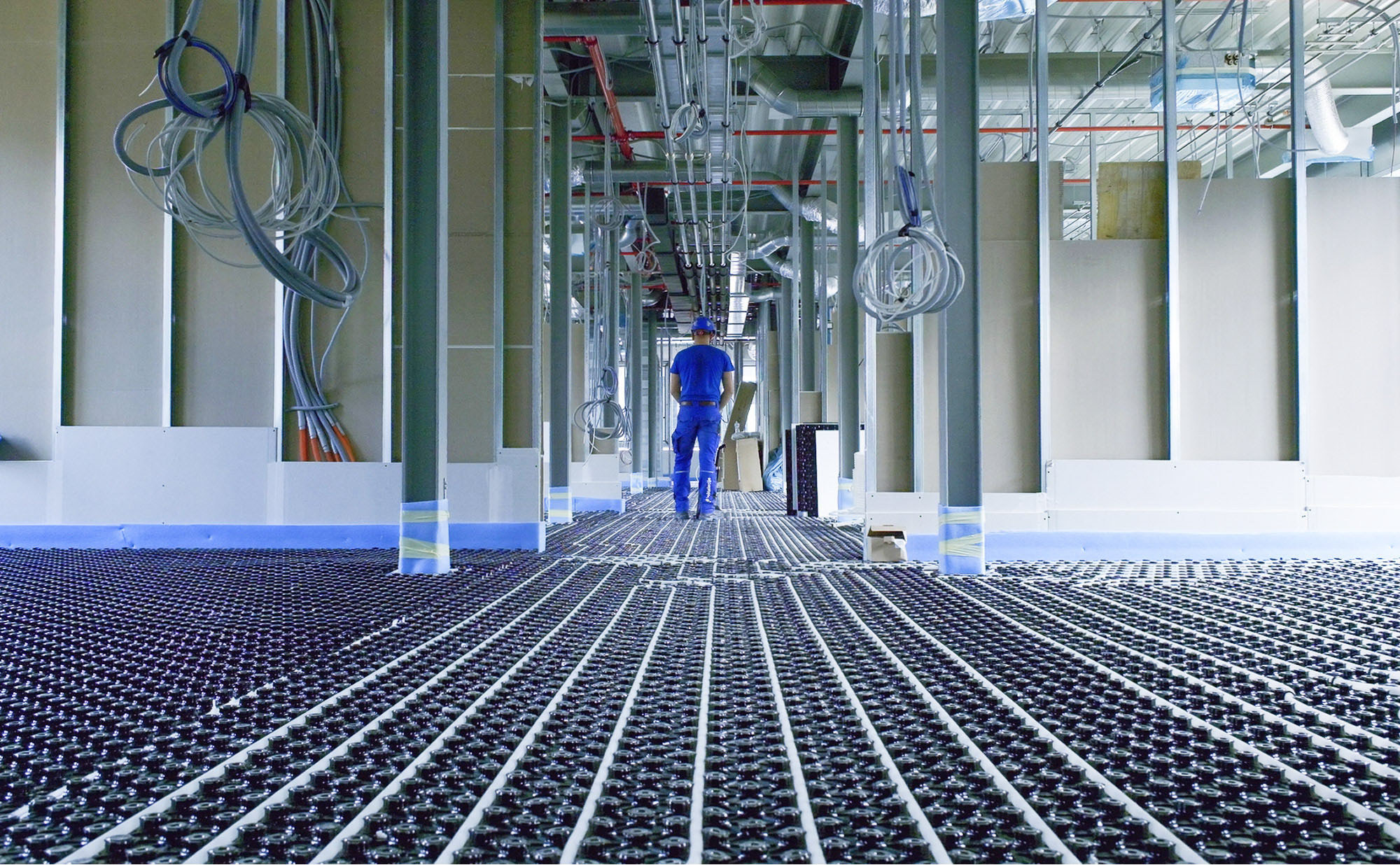 Tehnične inštalacije v industrijskem objektu – strojne inštalacije KM inštalacije